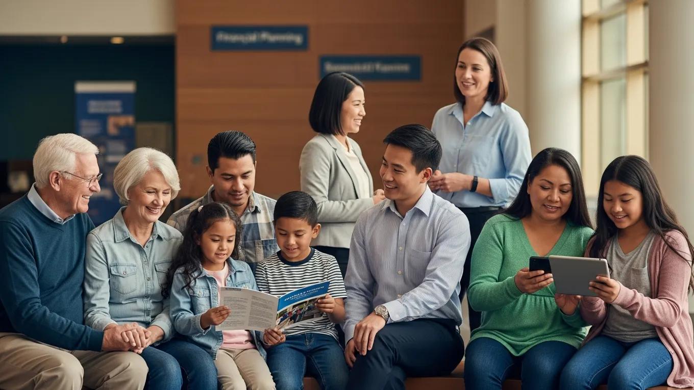 Diverse Idaho residents representing different life stages and insurance needs, highlighting the importance of life insurance