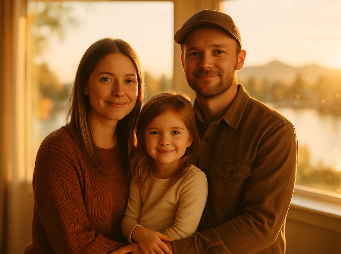Idaho family secure with health insurance basics covered