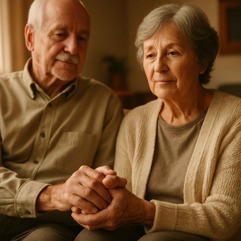 Older couple together representing life insurance legacy planning
