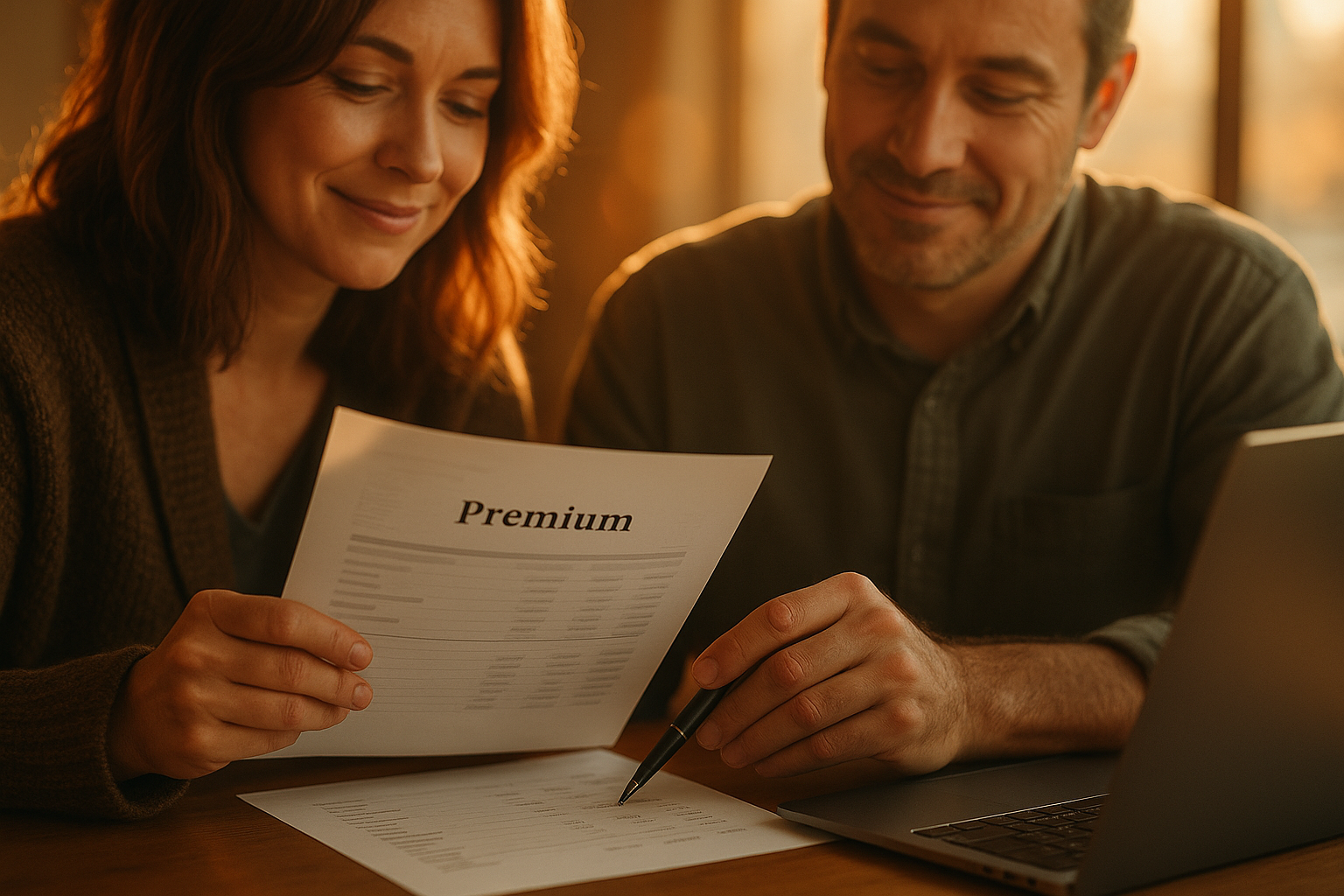 Reviewing premium figures