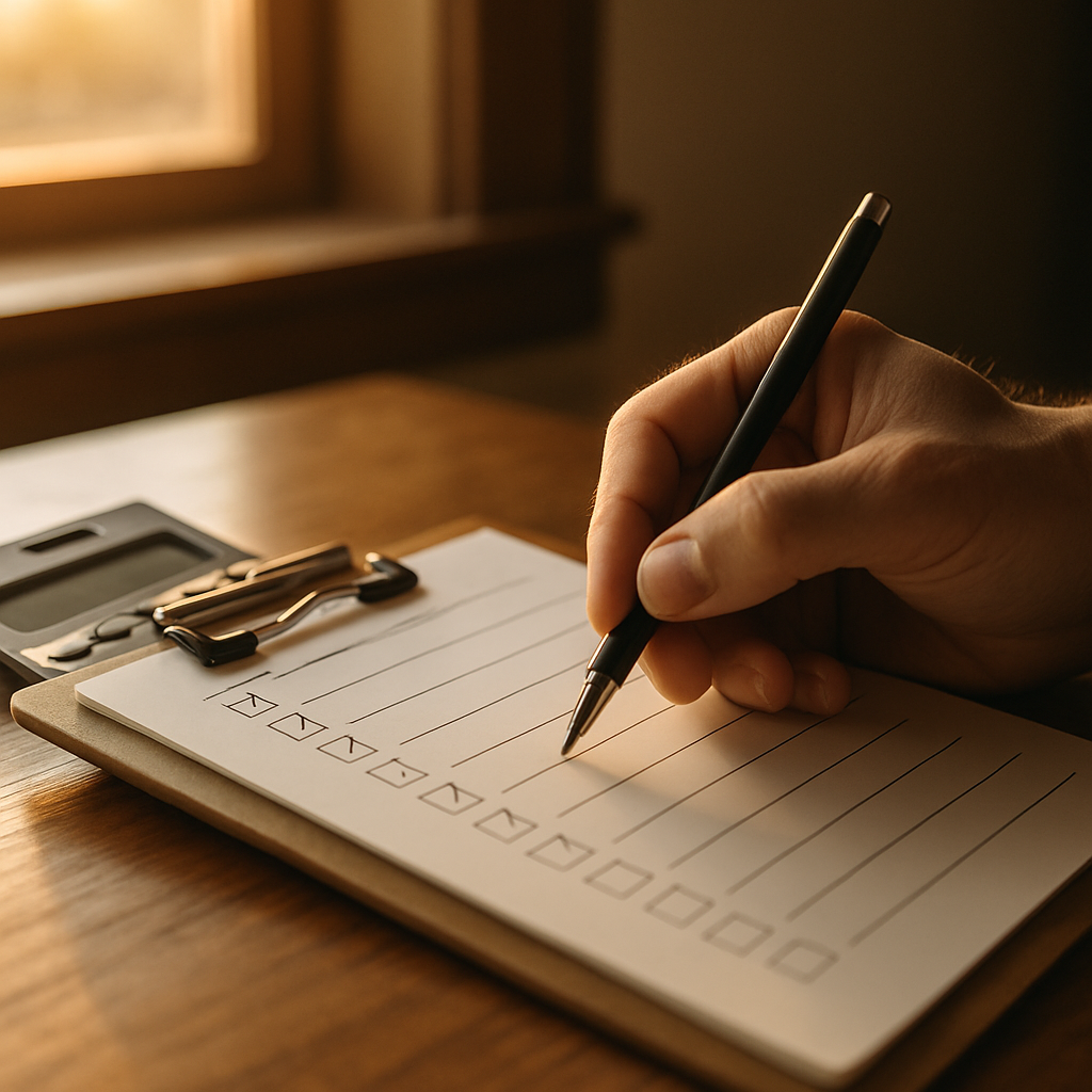 Checklist and calculator for comparing total health plan cost