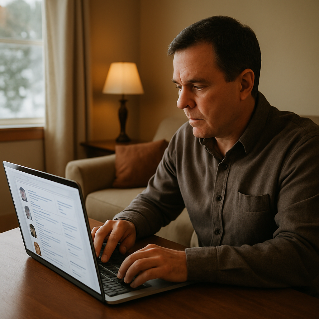 Checking a health plan provider directory online