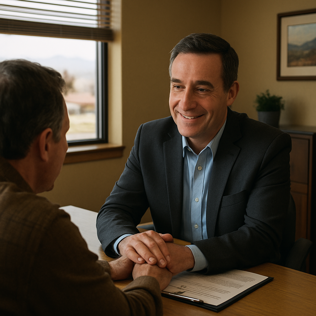 Agent correcting a common life insurance misunderstanding