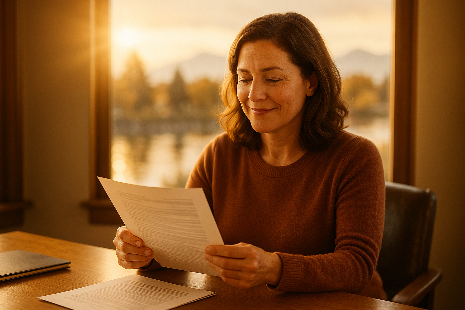 Idaho insurance consumer reviewing policy documents and rights.