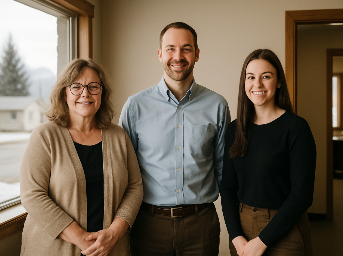 Local Eagle Cap Insurance team in their eastern Idaho office